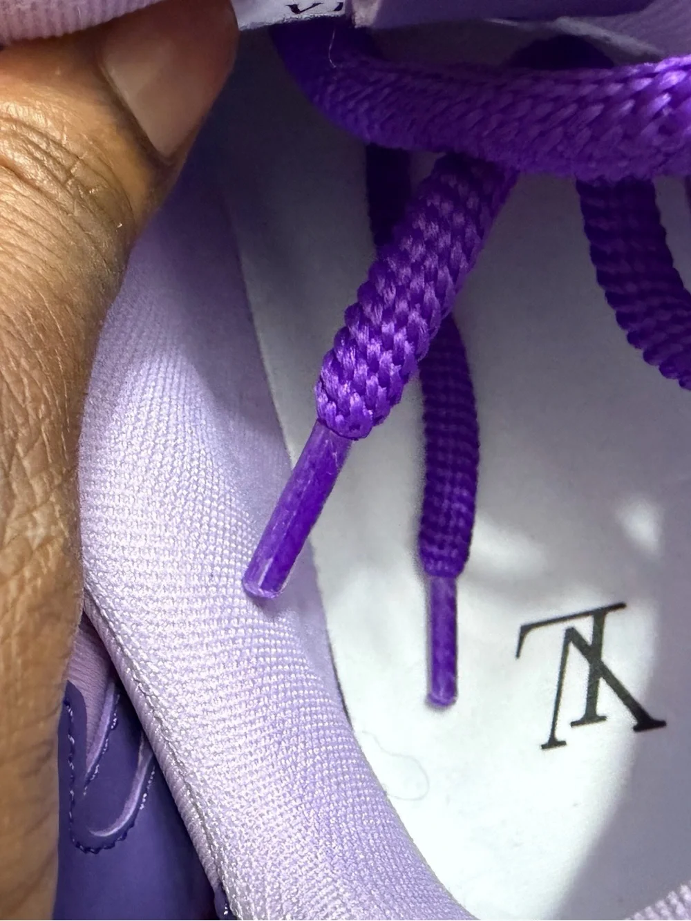 Purple Trainer Sneakers